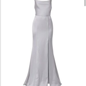 Amsale bridesmaids dress.